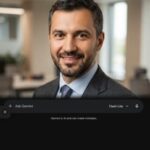 Портрет уверенного бизнесмена компании Твой Пол 54 на нейтральном фоне в студийном освещении